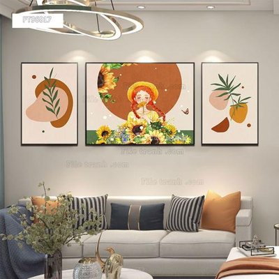 Hình ảnh gốc Tranh treo pha lê gương FT96017 (để in khổ lớn)