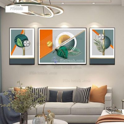 Mua file tranh gốc Tranh treo pha lê gương FT96068 tại Filetranh.com