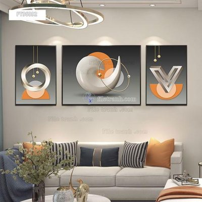 File gốc Tranh treo pha lê gương FT96092 (trang trí) phòng ngủ