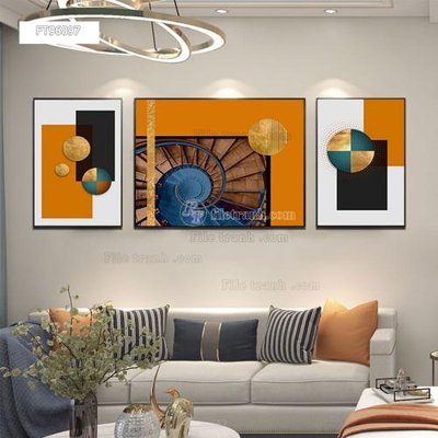 Download file ảnh gốc Tranh treo pha lê gương FT96097 để in ấn