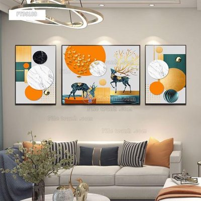 File tranh Tranh treo pha lê gương FT96108 (ảnh gốc) in trần 3D