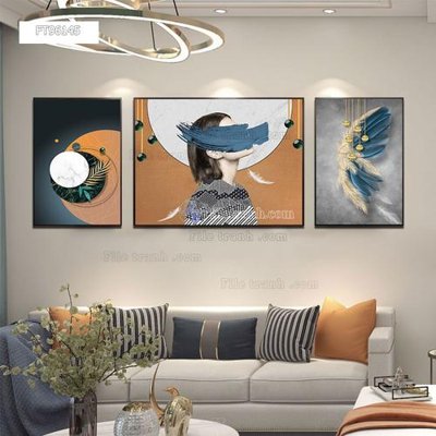 Mua file gốc Tranh treo pha lê gương FT96145 (PSD) tại Filetranh.com