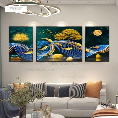 File tranh in mica Tranh treo pha lê gương FT96187 (độ phân giải cao)