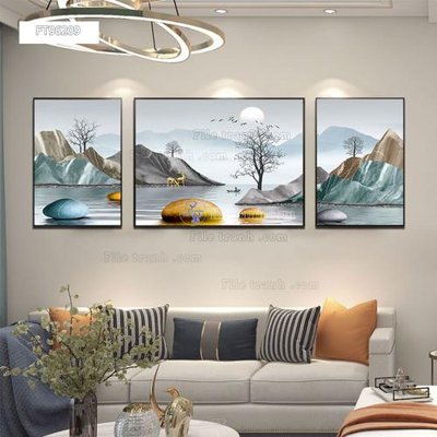 File gốc Tranh treo pha lê gương FT96209 (in mica) làm bảng hiệu