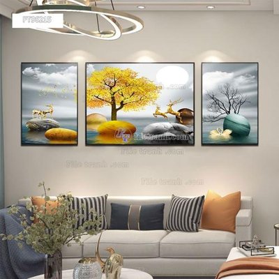 Tải file gốc Tranh treo pha lê gương FT96215 (in khổ lớn) quảng cáo