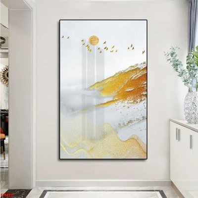 File gốc File tranh lối vào FT9622 (in lụa) tranh phong thủy