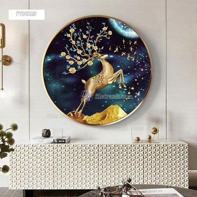 File in mica Tranh treo pha lê gương FT96325 (bản gốc) siêu trong