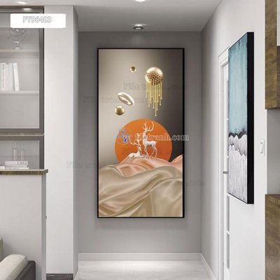 File tranh gốc Tranh treo pha lê gương FT96403 (bản quyền) độc đáo