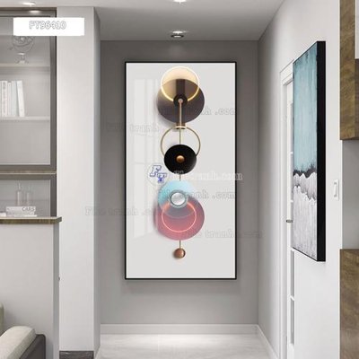 File gốc Tranh treo pha lê gương FT96410 (vector) cho in ấn