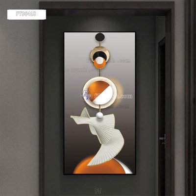 File tranh Tranh treo pha lê gương FT96418 (gốc) chủ đề thiên nhiên