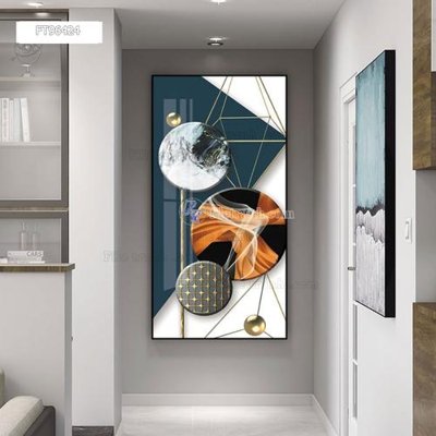 Tải file Tranh treo pha lê gương FT96424 (gốc) in tranh tráng gương