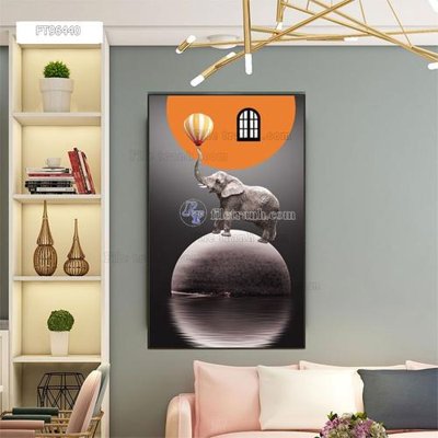 File ảnh Tranh treo pha lê gương FT96440 (gốc) in standee