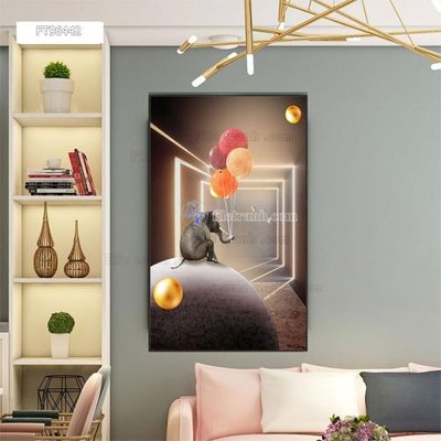 File ảnh Tranh treo pha lê gương FT96442 (gốc) dùng in Pano