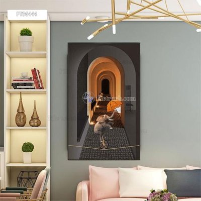 Download file ảnh gốc Tranh treo pha lê gương FT96444 để in ấn