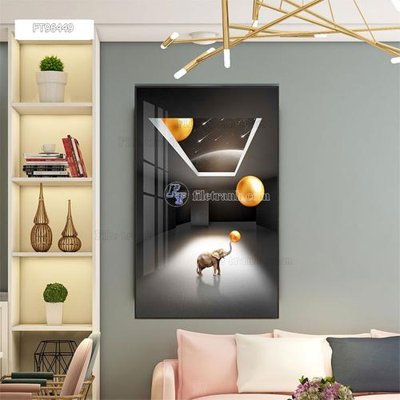 Download file Tranh treo pha lê gương FT96449 (gốc) in mica bàn thờ