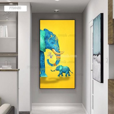 File gốc Tranh treo pha lê gương FT96458 (in tráng gương) ốp tường