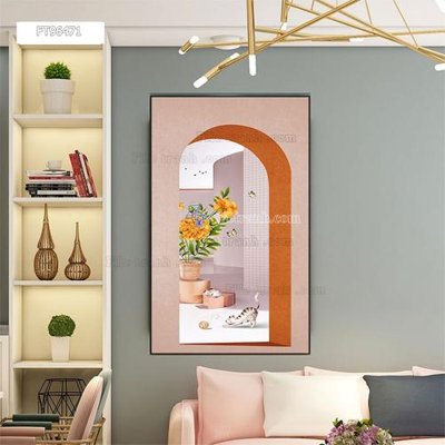 Tải file Tranh treo pha lê gương FT96471 (ảnh gốc) in gạch men