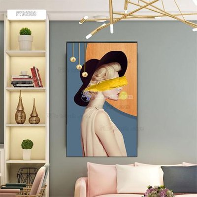 File gốc Tranh treo pha lê gương FT96508 (in lụa) cao cấp