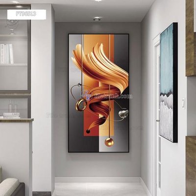 File tranh Tranh treo pha lê gương FT96513 (gốc) chủ đề tĩnh vật