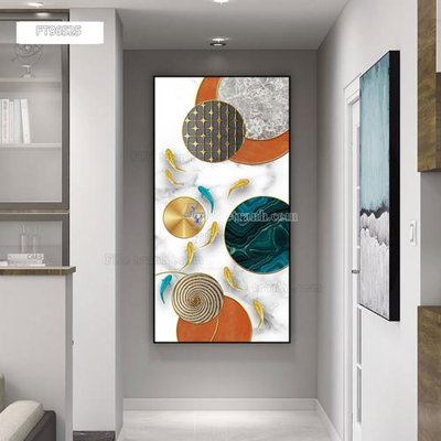 File gốc Tranh treo pha lê gương FT96525 (chủ đề hiện đại) trang trí