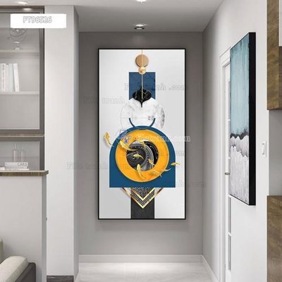 File in ấn Tranh treo pha lê gương FT96526 (bản gốc) cao cấp