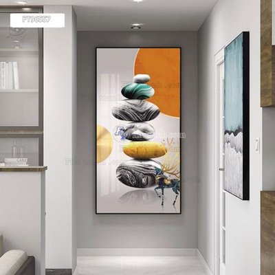 Hình ảnh file gốc in trần nhà Tranh treo pha lê gương FT96557