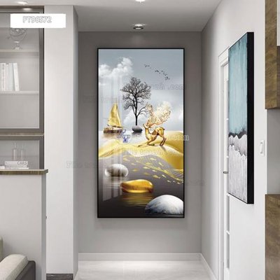 Tải file gốc Tranh treo pha lê gương FT96572 (in không vỡ ảnh)