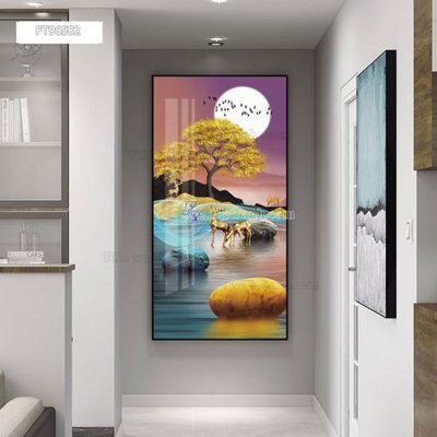 File tranh quảng cáo Tranh treo pha lê gương FT96582 (file gốc) chuyên nghiệp