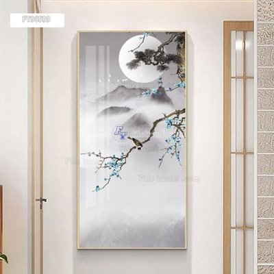 Tải file tranh gốc Tranh treo pha lê gương FT96599 chất lượng cao