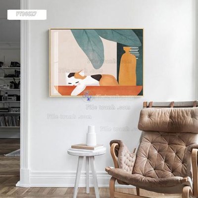 Tải file Tranh treo pha lê gương FT96627 (ảnh gốc) in gạch men