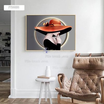 File in ấn cao cấp Tranh treo pha lê gương FT96656 (file gốc)