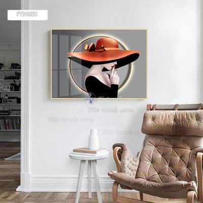 Tải về file gốc Tranh treo pha lê gương FT96658 (chuẩn in ấn)