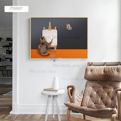 File gốc Tranh treo pha lê gương FT96667 cho in ấn và thiết kế