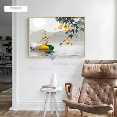 File ảnh Tranh treo pha lê gương FT96678 (gốc) in Hiflex