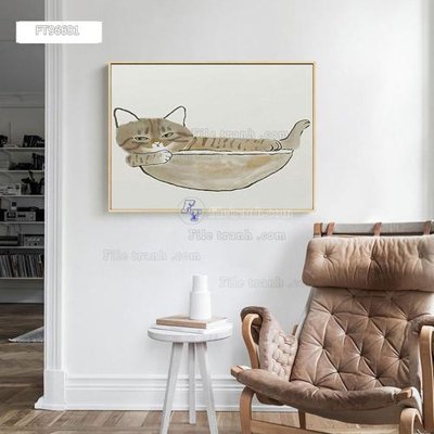 File tranh Tranh treo pha lê gương FT96681 (gốc) phong cách tối giản