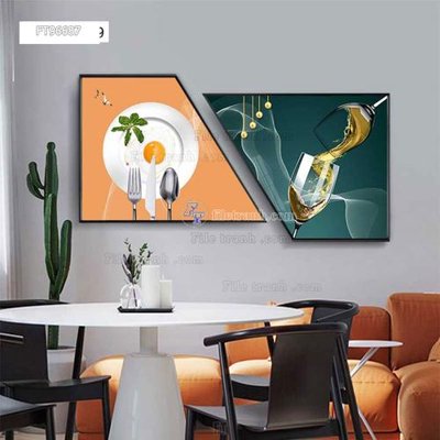 Mua file gốc Tranh treo pha lê gương FT96687 (chất lượng) tại Filetranh.com