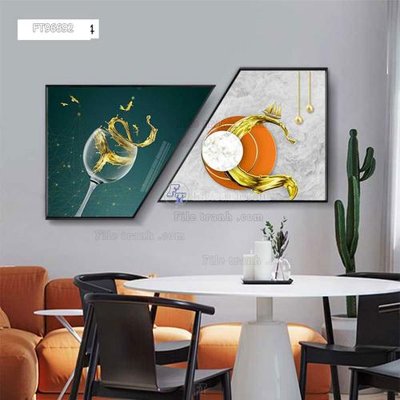 Tải file Tranh treo pha lê gương FT96692 (PSD) cho in tranh kính