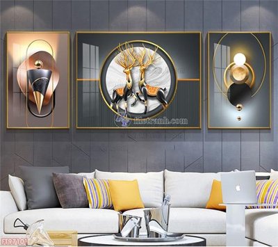 Tải file Tranh decor phủ gương hiện đại FT97101 (PSD) cho in tranh kính