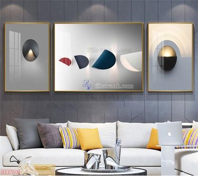 File gốc Tranh decor phủ gương hiện đại FT97105 (cho in UV) siêu nét