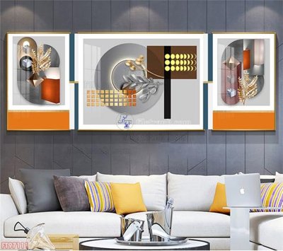 File tranh Tranh decor phủ gương hiện đại FT97111 (ảnh gốc) in trần nhà