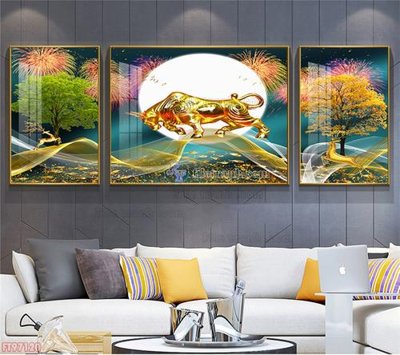 Download file gốc Tranh decor phủ gương hiện đại FT97120 (in mica) logo