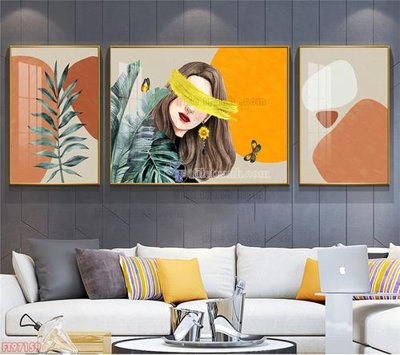 Tải file Tranh decor phủ gương hiện đại FT97159 (gốc) chủ đề tôn giáo