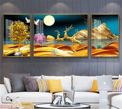 File PSD Tranh decor phủ gương hiện đại FT97231 (bản gốc) đã tách nền