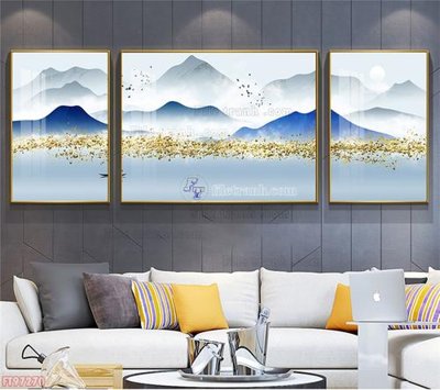 File tranh Tranh decor phủ gương hiện đại FT97270 (ảnh gốc) chi tiết rõ ràng
