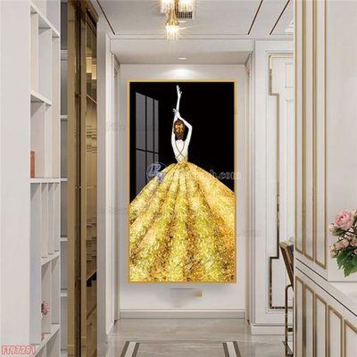 File tranh in tráng gương Tranh decor phủ gương hiện đại FT97291 (siêu nét)