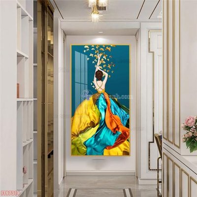 File tranh quảng cáo Tranh decor phủ gương hiện đại FT97314 (file gốc) chuyên nghiệp