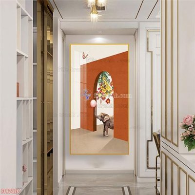 File in ấn Tranh decor phủ gương hiện đại FT97320 (bản gốc) sắc nét