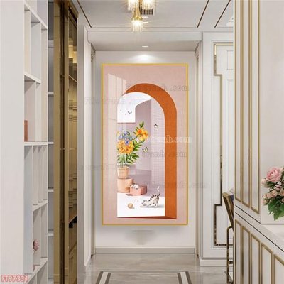 Tải file gốc Tranh decor phủ gương hiện đại FT97331 (bản PSD) còn layer