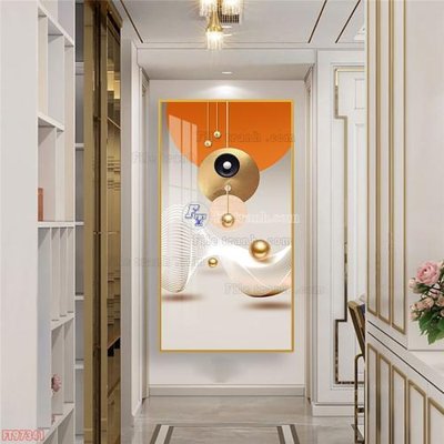 Ảnh gốc file in lụa Tranh decor phủ gương hiện đại FT97341 chi tiết
