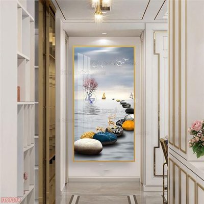 File in mica Tranh decor phủ gương hiện đại FT97374 (bản gốc) sắc sảo